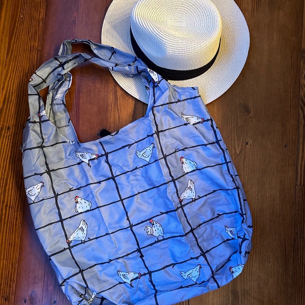 BeeGreen Reuse Program Packable Travel Tote 🐓